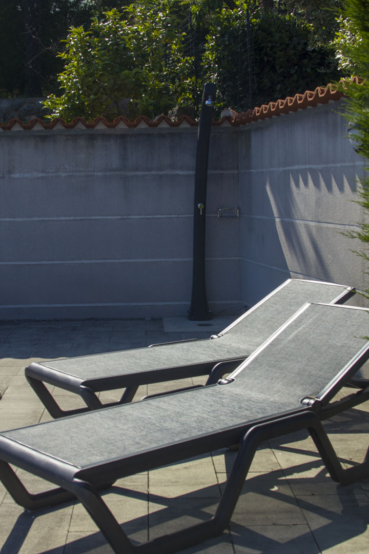 Infinity pool with stunning Adriatic Sea views at Holiday Home Salvia